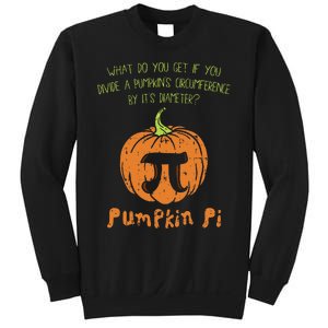 Pumpkin Pie Math Funny Halloween Thanksgiving Pi Day Sweatshirt