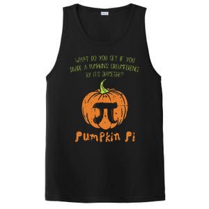 Pumpkin Pie Math Funny Halloween Thanksgiving Pi Day PosiCharge Competitor Tank