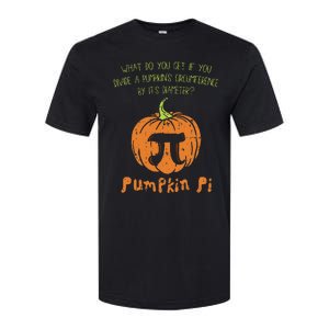 Pumpkin Pie Math Funny Halloween Thanksgiving Pi Day Softstyle CVC T-Shirt