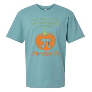 Pumpkin Pie Math Funny Halloween Thanksgiving Pi Day Sueded Cloud Jersey T-Shirt