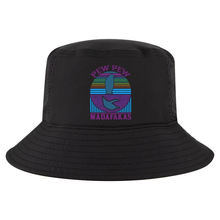 Pew Pew Madafakas Cool Comfort Performance Bucket Hat