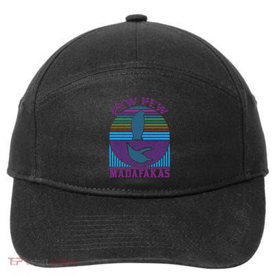 Pew Pew Madafakas 7-Panel Snapback Hat
