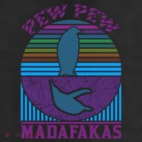 Pew Pew Madafakas 11oz C Handle Ceramic Mug