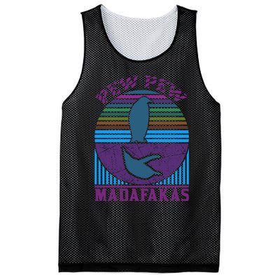 Pew Pew Madafakas Mesh Reversible Basketball Jersey Tank