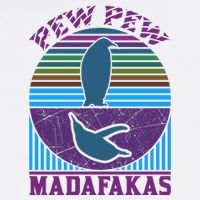 Pew Pew Madafakas Garment-Dyed Sweatshirt