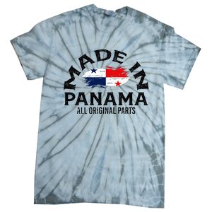 Panama Panamanian Made Flag Tie-Dye T-Shirt