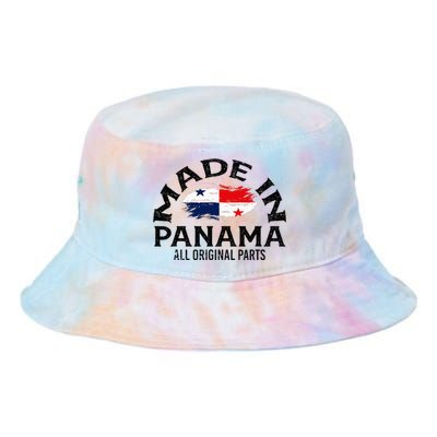 Panama Panamanian Made Flag Tie Dye Newport Bucket Hat