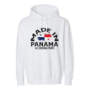 Panama Panamanian Made Flag Garment-Dyed Fleece Hoodie