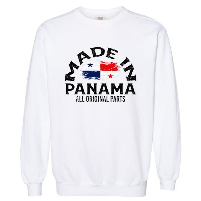 Panama Panamanian Made Flag Garment-Dyed Sweatshirt