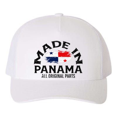 Panama Panamanian Made Flag Yupoong Adult 5-Panel Trucker Hat