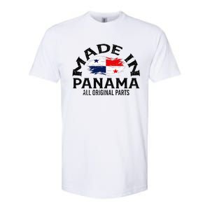 Panama Panamanian Made Flag Softstyle CVC T-Shirt