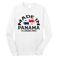 Panama Panamanian Made Flag Long Sleeve Shirt