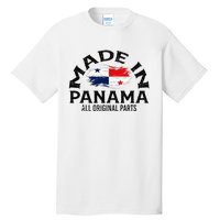 Panama Panamanian Made Flag Tall T-Shirt