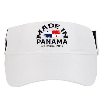 Panama Panamanian Made Flag Adult Drive Performance Visor