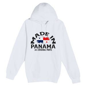 Panama Panamanian Made Flag Premium Pullover Hoodie