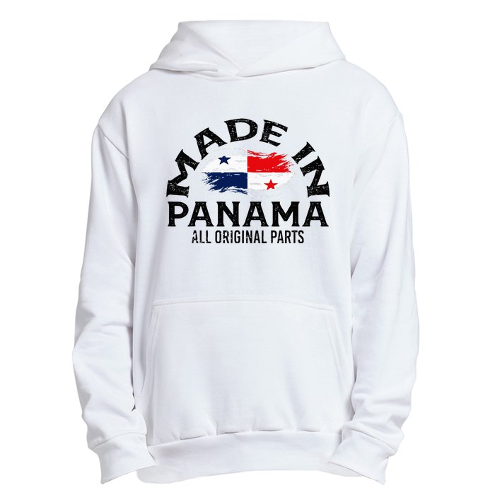 Panama Panamanian Made Flag Urban Pullover Hoodie