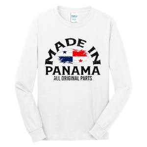 Panama Panamanian Made Flag Tall Long Sleeve T-Shirt