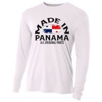 Panama Panamanian Made Flag Cooling Performance Long Sleeve Crew