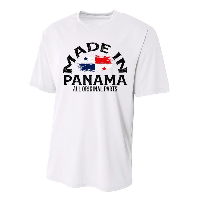 Panama Panamanian Made Flag Performance Sprint T-Shirt