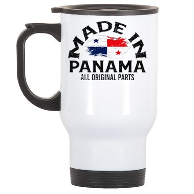 Panama Panamanian Made Flag Stainless Steel Travel Mug