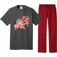 Piano Pianist Musician Gift Instrument Pajama Set