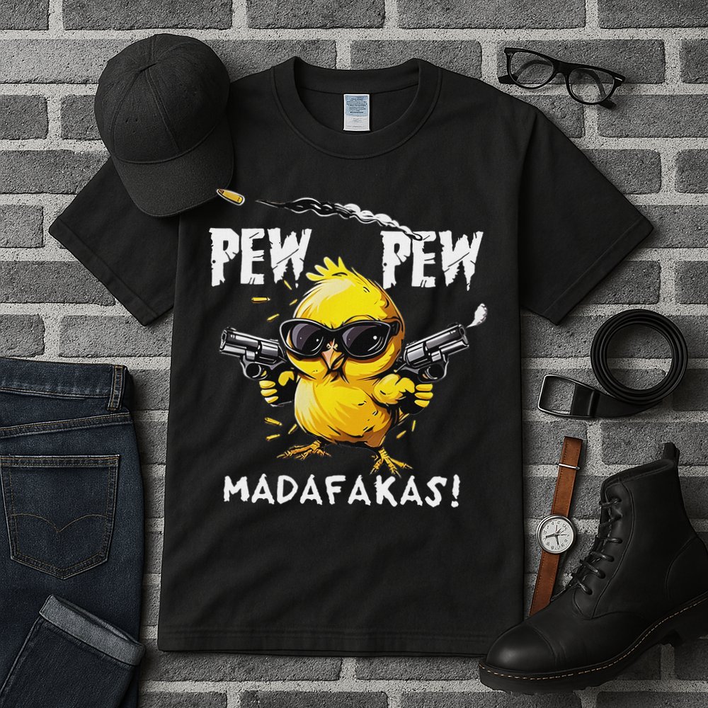 Pew Pew Madafakas Tall T-Shirt
