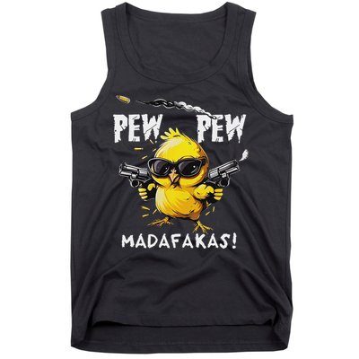Pew Pew Madafakas Tank Top