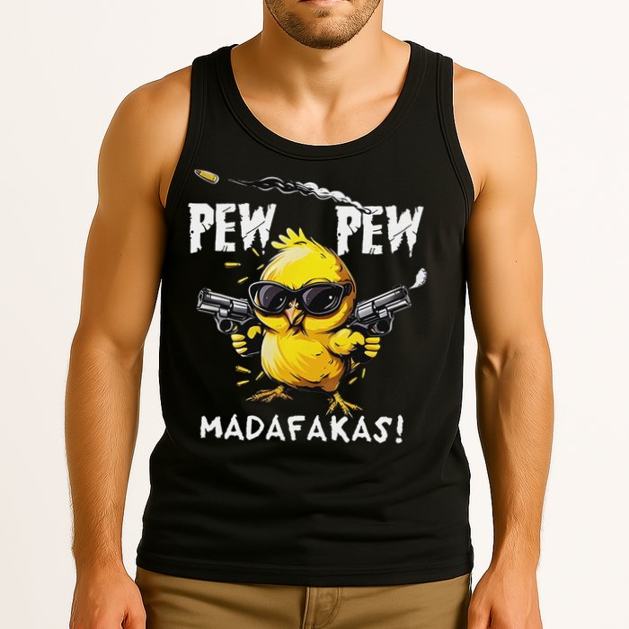 Pew Pew Madafakas Tank Top