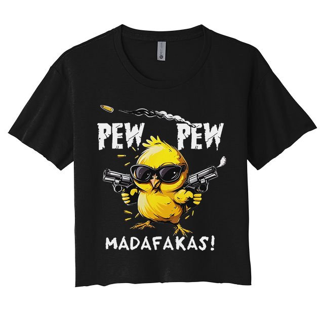 Pew Pew Madafakas Crop Top