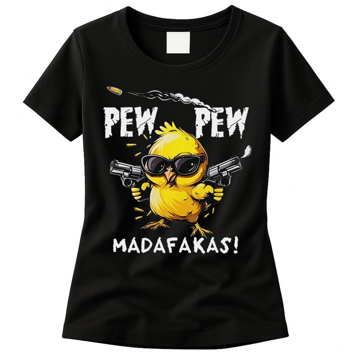 Pew Pew Madafakas Womens T-Shirt