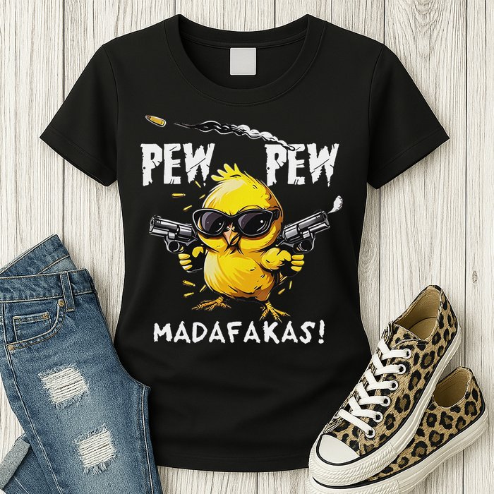 Pew Pew Madafakas Womens T-Shirt