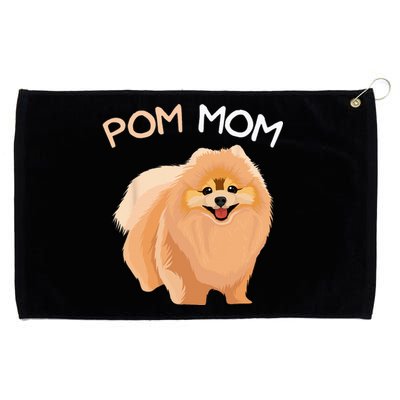 Pomeranian Pom Mom Dog Mama Grommeted Golf Towel