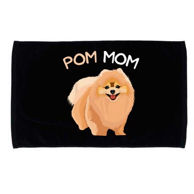 Pomeranian Pom Mom Dog Mama Microfiber Hand Towel