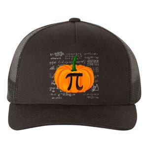 Pumpkin Pie Math Funny Halloween Thanksgiving Pi Day Yupoong Adult 5-Panel Trucker Hat