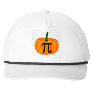 Pumpkin Pie Math Funny Halloween Thanksgiving Pi Day Snapback Five-Panel Rope Hat