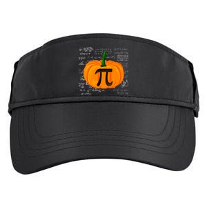 Pumpkin Pie Math Funny Halloween Thanksgiving Pi Day Adult Drive Performance Visor