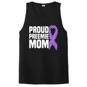 Proud Preemie Mom Nicu Premature Birth Prematurity Awareness Gift PosiCharge Competitor Tank