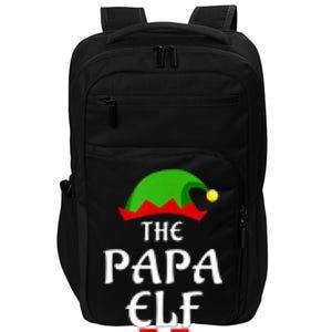 Papa Pajama Matching Group Christmas Holiday Funny Gift Cute Gift Impact Tech Backpack