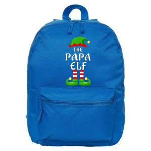 Papa Pajama Matching Group Christmas Holiday Funny Gift Cute Gift 16 in Basic Backpack