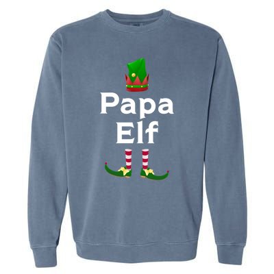 Papa Papa Meaningful Gift Garment-Dyed Sweatshirt