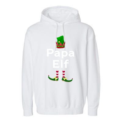 Papa Papa Meaningful Gift Garment-Dyed Fleece Hoodie