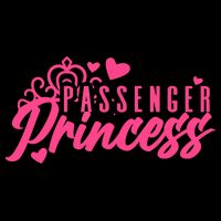 Passenger Princess Meme Women Passenger Seat Princess Bucket Hat