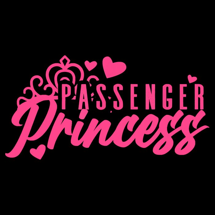 Passenger Princess Meme Women Passenger Seat Princess Bucket Hat