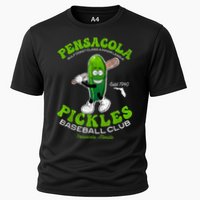 Pensacola Pickles Minor League Retro Baseball Team Cooling Performance Crew T-Shirt