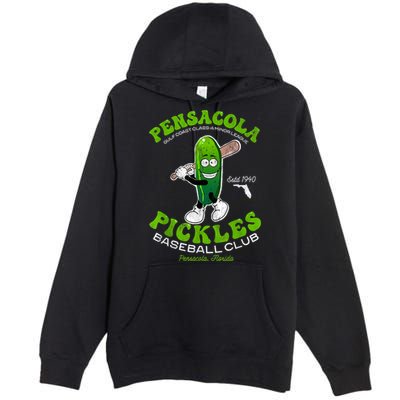 Pensacola Pickles Minor League Retro Baseball Team Premium Pullover Hoodie