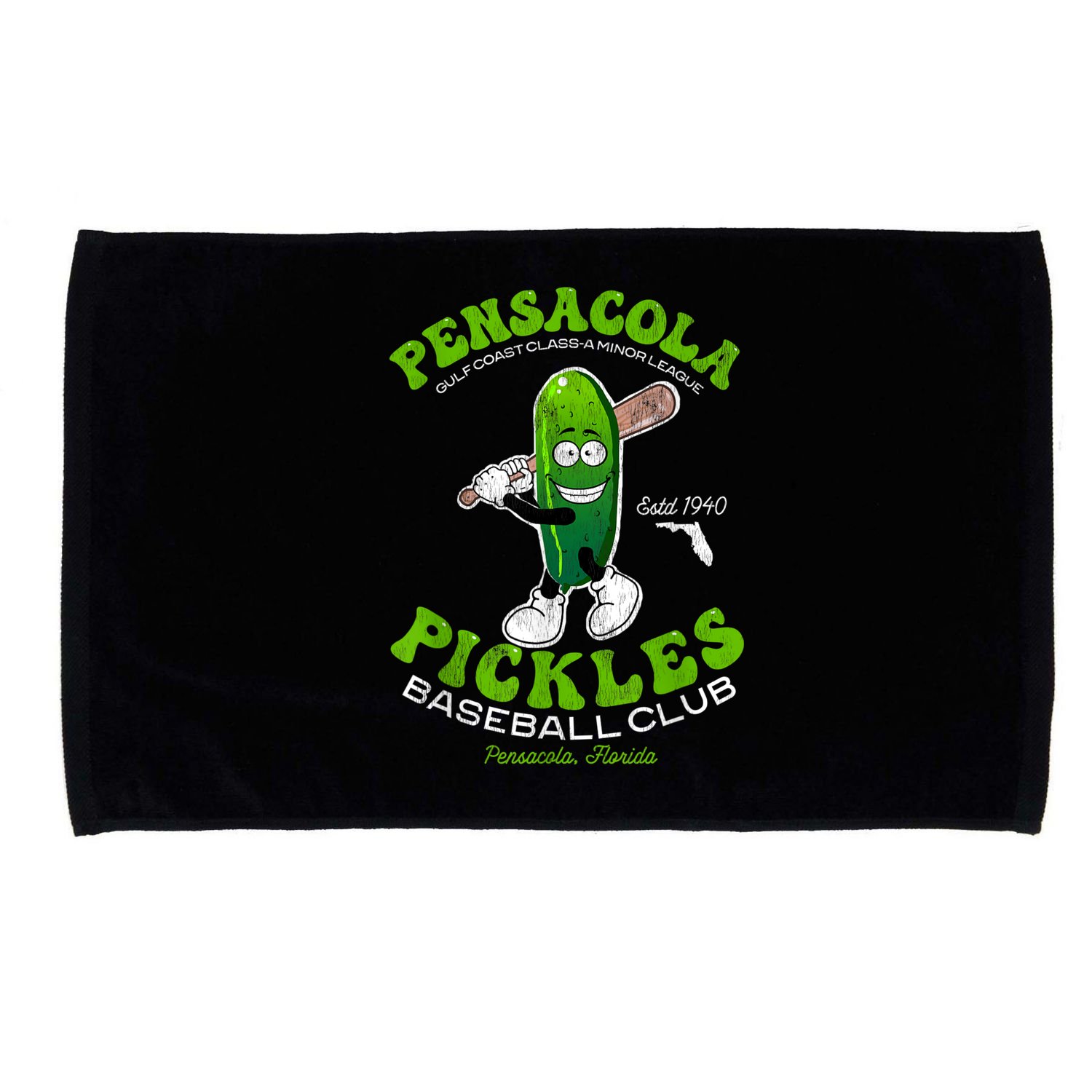 Pensacola Pickles Minor League Retro Baseball Team Microfiber Hand Towel