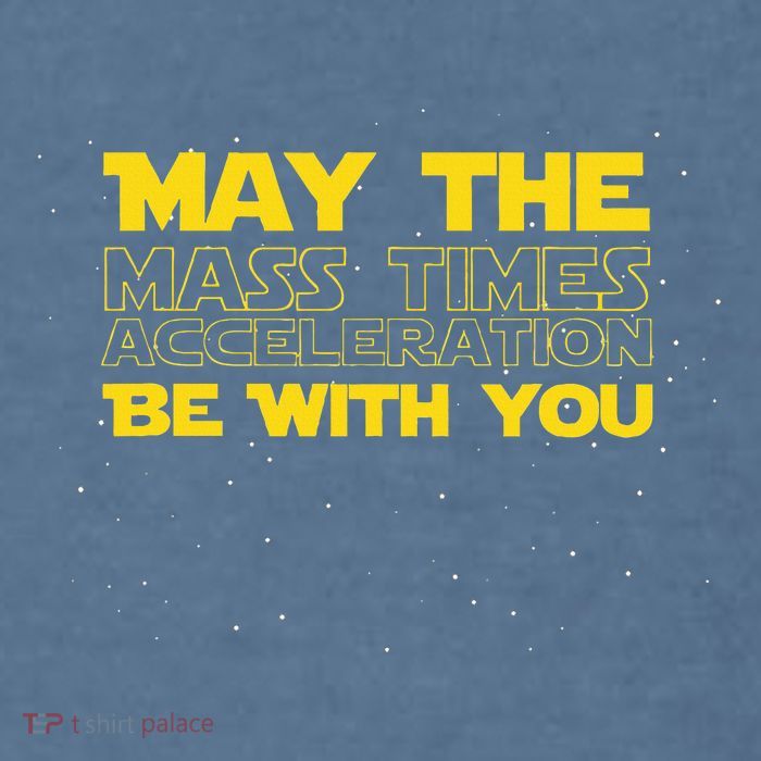 Physics Physicist Mass Times Acceleration Garment-Dyed Sweatshirt