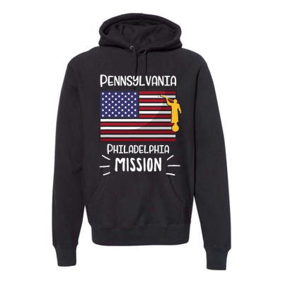 Pennsylvania Philadelphia Mormon Lds Mission Missionary Premium Hoodie