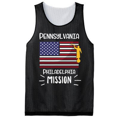 Pennsylvania Philadelphia Mormon Lds Mission Missionary Mesh Reversible Basketball Jersey Tank