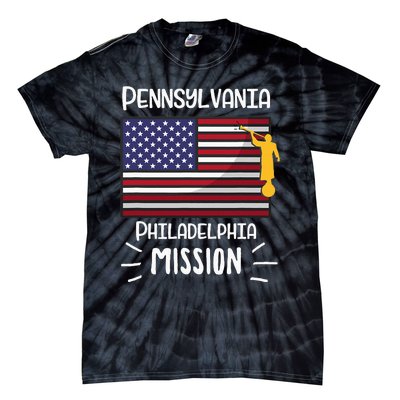 Pennsylvania Philadelphia Mormon Lds Mission Missionary Tie-Dye T-Shirt